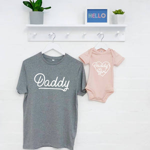 Daddy And Daddy's Girl Matching T Shirts